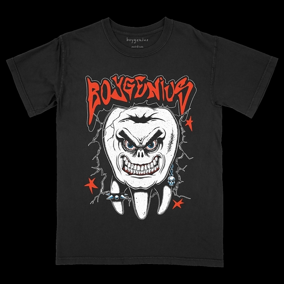 NWOT boygenius Nu Metal Tooth T-shirt, unisex size 4XL 🦷 - Picture 3 of 6